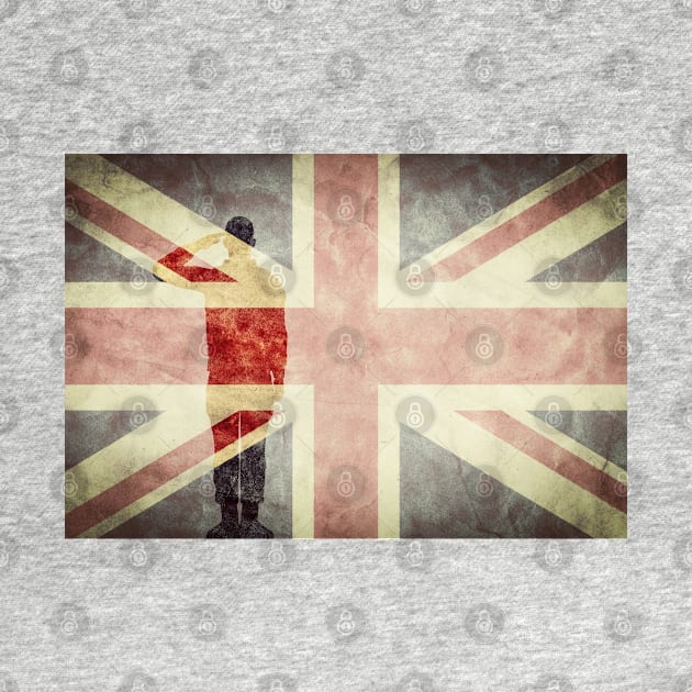 Vintage Union Jack Flag by Pris25